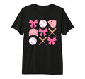 Baseball Mom Coquette Mothers Day T-Shirt - Trendy Graphic for Adults - T-Shirt, Sweatshirt, Hoodie