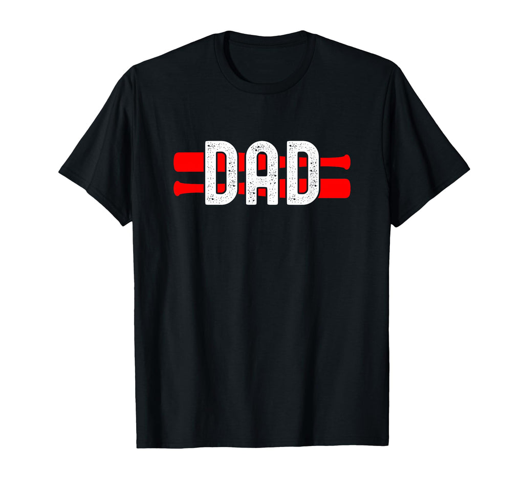 Baseball Dad Daddy Fathers Day Team T-Shirt - Aesthetic Graphic for Adults - T-Shirt, Sweatshirt, Hoodie