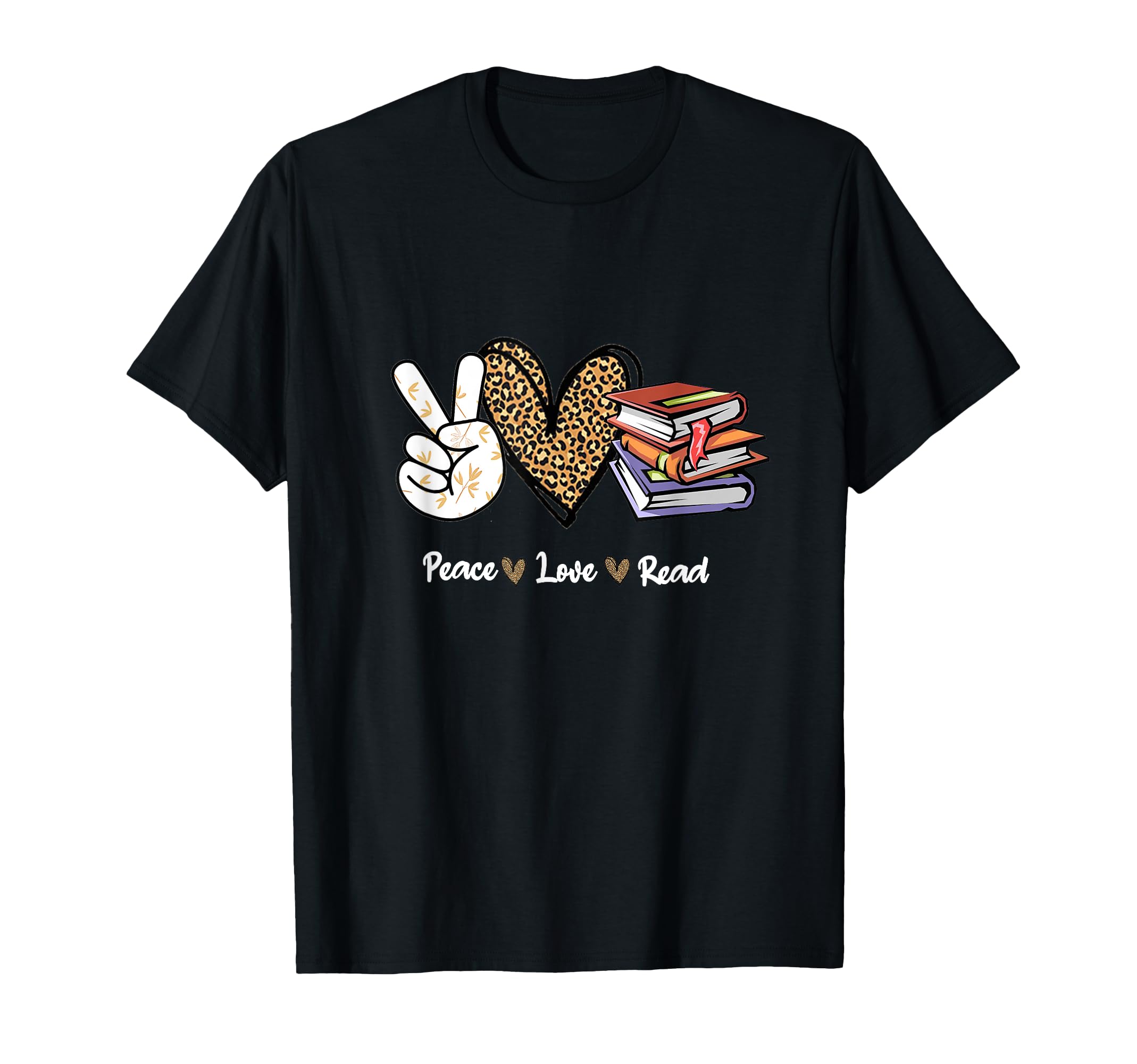 Peace Love Read Books Book Lover Teen T-Shirt - Streetwear Style Men Women - T-Shirt, Sweatshirt, Hoodie
