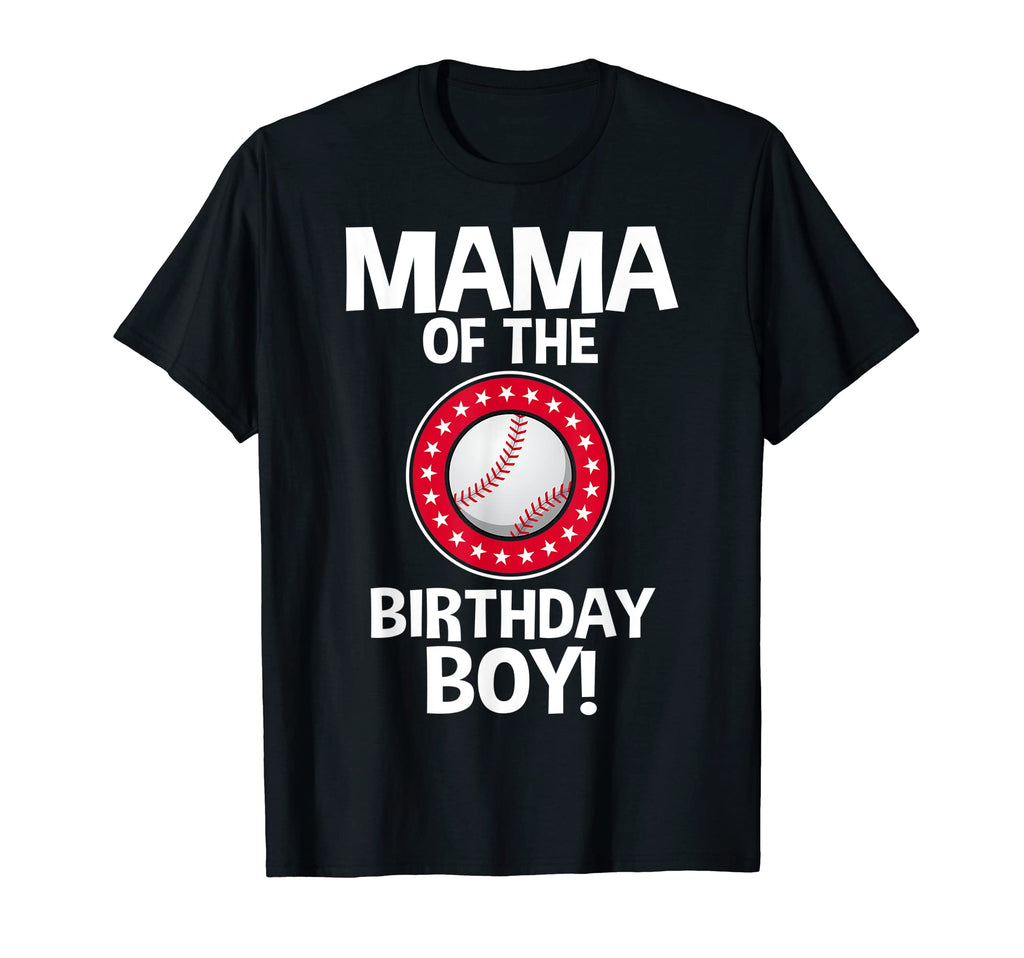 Mama Birthday Baseball Sport Matching T-Shirt - Minimalist Print Men Women - T-Shirt, Sweatshirt, Hoodie