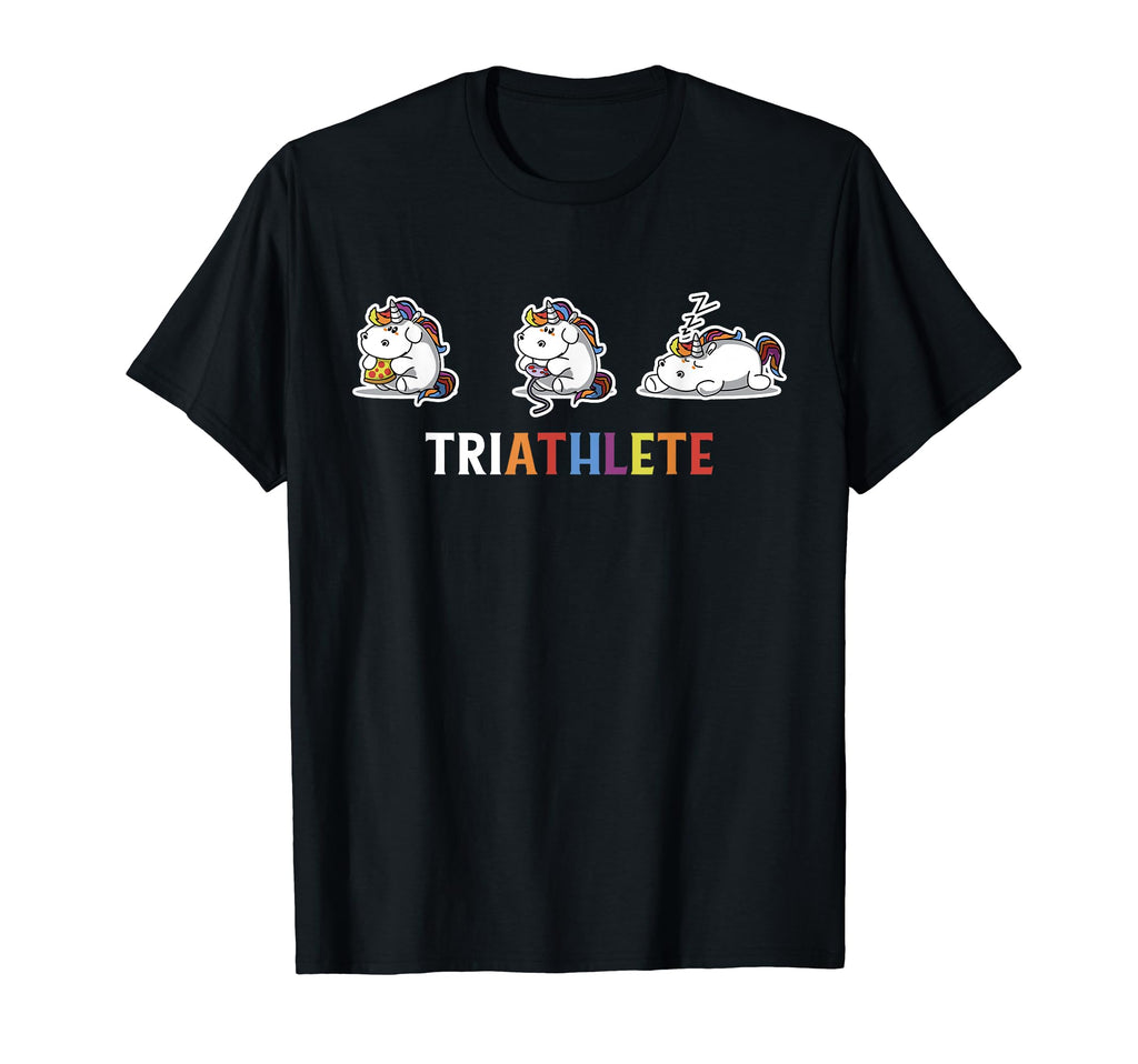 Triathlete Gamer Fathers Day Dad Gift T-Shirt - Minimalist Print Unisex - T-Shirt, Sweatshirt, Hoodie