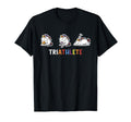 Triathlete Gamer Fathers Day Dad Gift T-Shirt - Minimalist Print Unisex - T-Shirt, Sweatshirt, Hoodie