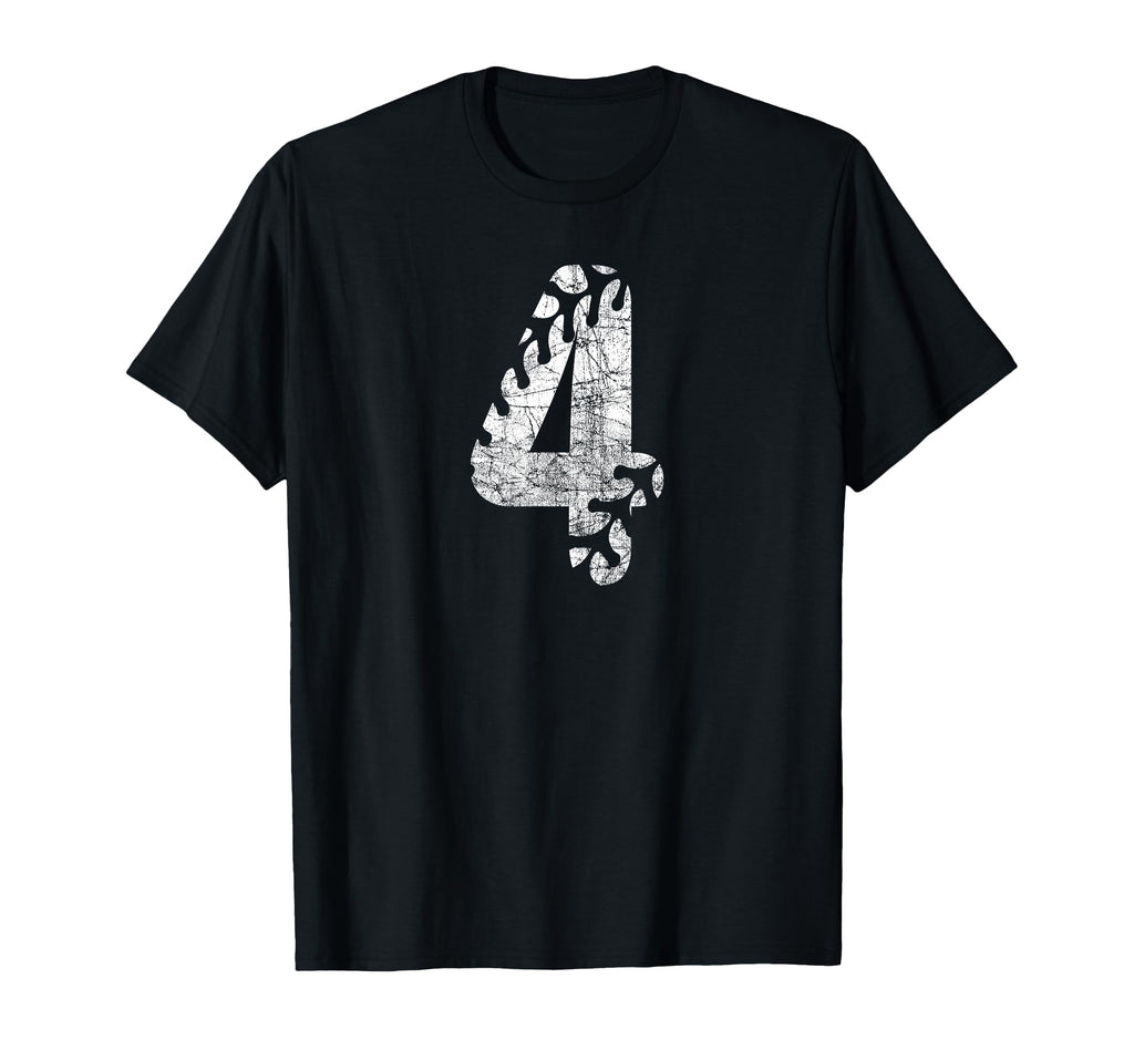 Baseball Softball Mom 4 Number 4 T-Shirt - Unique Graphic Men Women - T-Shirt, Sweatshirt, Hoodie