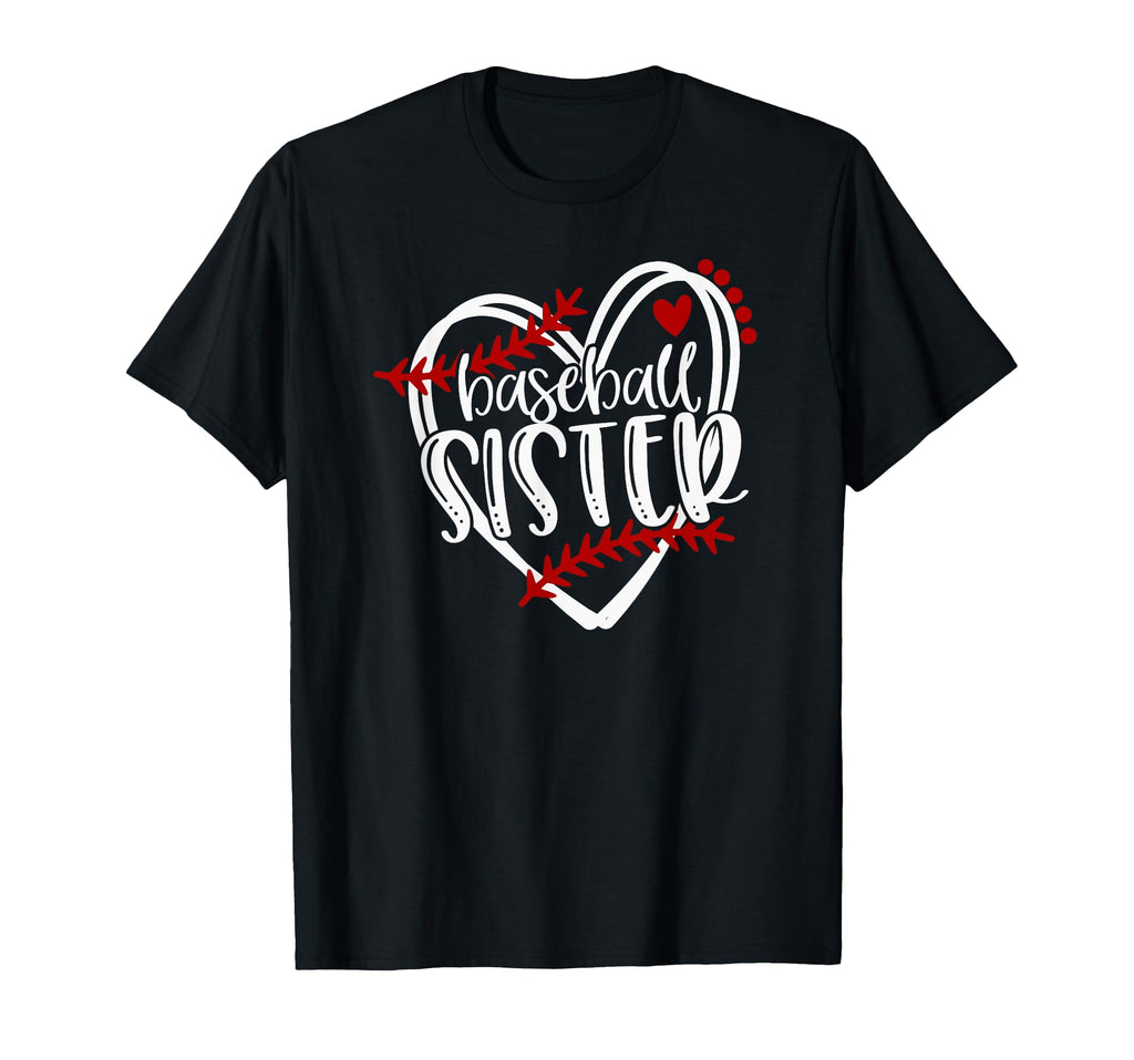 Womens Baseball Sister Baseball T-Shirt - Trendy Graphic Unisex - T-Shirt, Sweatshirt, Hoodie