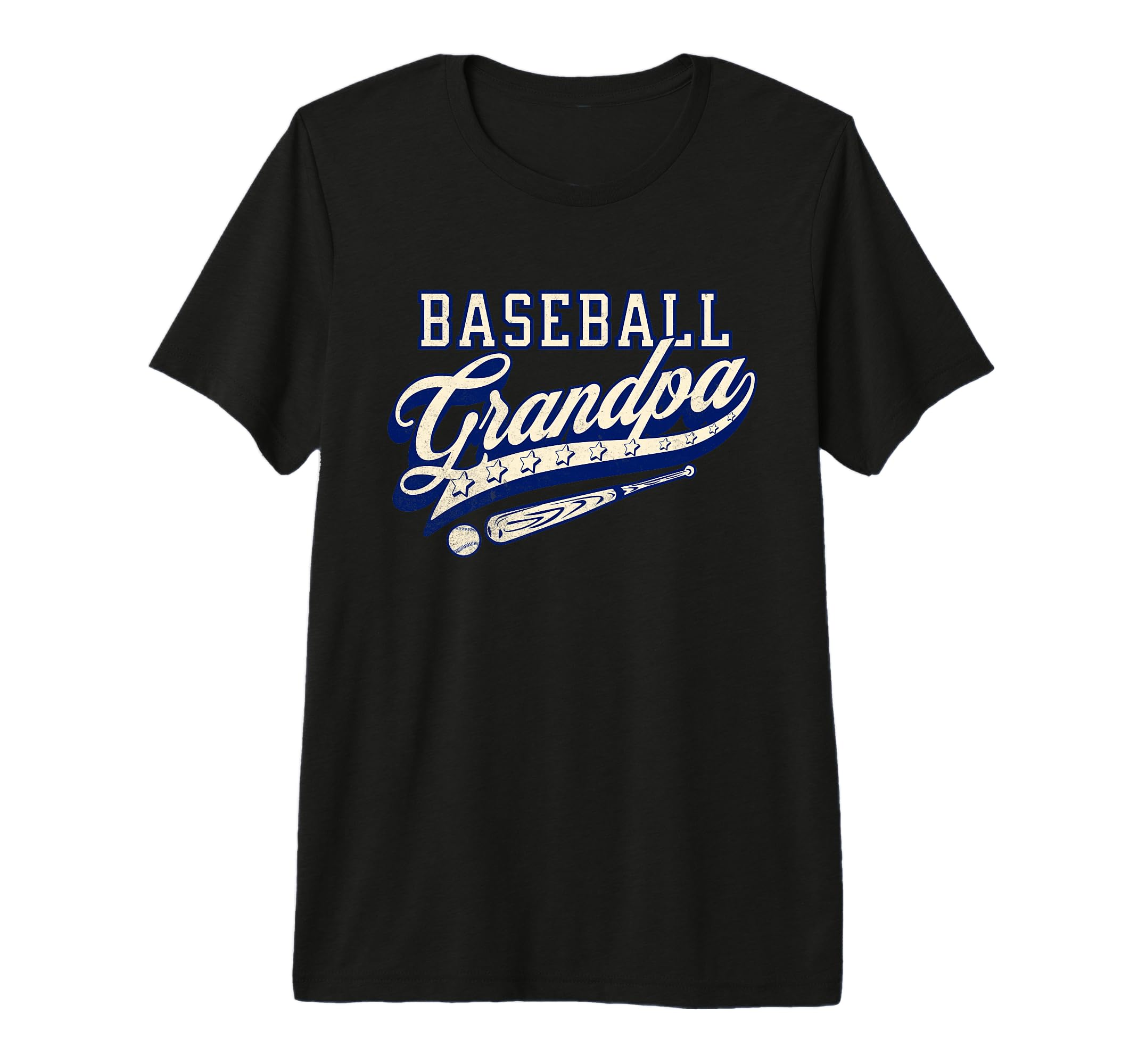 Mens Baseball Grandpa Best Grandfather T-Shirt - Custom Art Print Unisex - T-Shirt, Sweatshirt, Hoodie