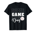 Game Day Vibes Baseball Mom Baseball T-Shirt - Novelty Apparel Men Women - T-Shirt, Sweatshirt, Hoodie