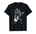 Raccoon Guitarist Hat Rock T-Shirt - Unique Graphic for Adults - T-Shirt, Sweatshirt, Hoodie