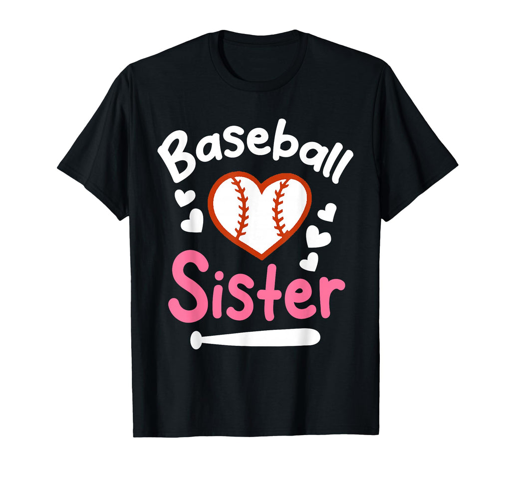 Baseball Sister Sis Player Pitcher T-Shirt - Minimalist Print for Adults - T-Shirt, Sweatshirt, Hoodie
