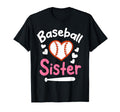 Baseball Sister Sis Player Pitcher T-Shirt - Minimalist Print for Adults - T-Shirt, Sweatshirt, Hoodie