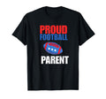 Proud Football Parent Game Day Sports T-Shirt - Trendy Graphic for Adults - T-Shirt, Sweatshirt, Hoodie