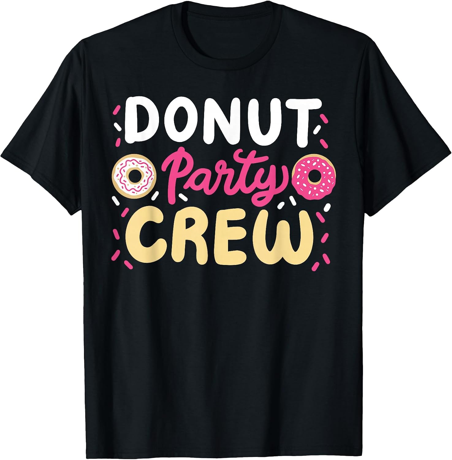 Cute Doughnut Lover Food Squad Anniversary Designs - Adult & Kids T-Shirts, Sweatshirts & Hoodies apparel design preview 1