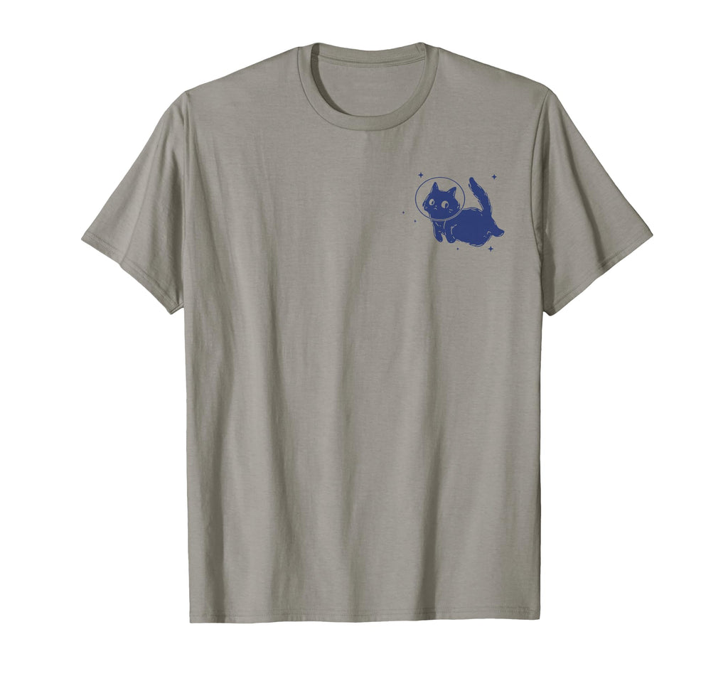 2 Sided Cats Space Aesthetic 90S T-Shirt - Casual Everyday Wear Unisex - T-Shirt, Sweatshirt, Hoodie