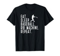 Eat Sleep Rbi Machine Funny Beisbol T-Shirt - Unique Graphic Men Women - T-Shirt, Sweatshirt, Hoodie
