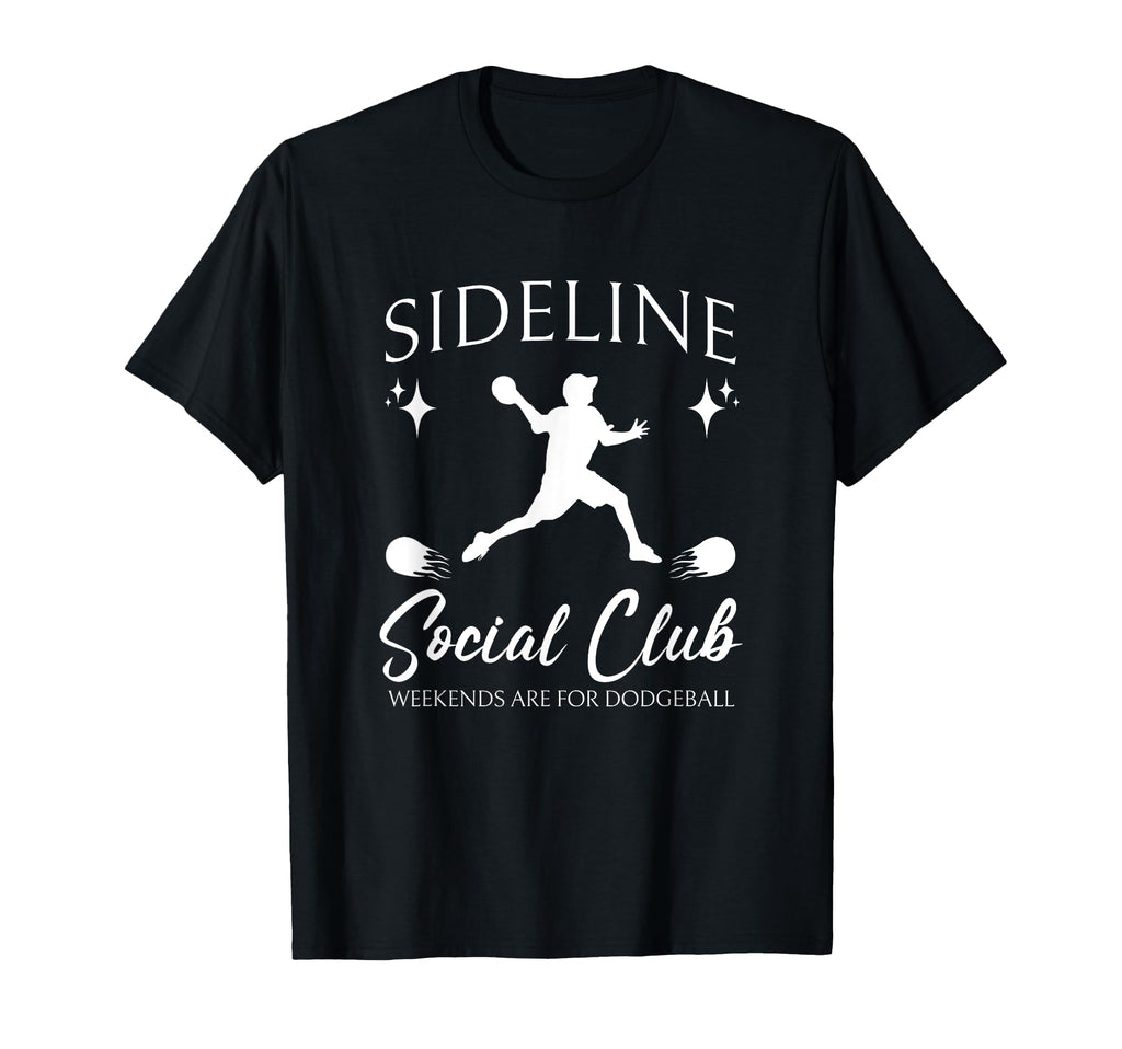 Sideline Social Club Dodgeball Mom Game T-Shirt - Graphic Print Men Women - T-Shirt, Sweatshirt, Hoodie