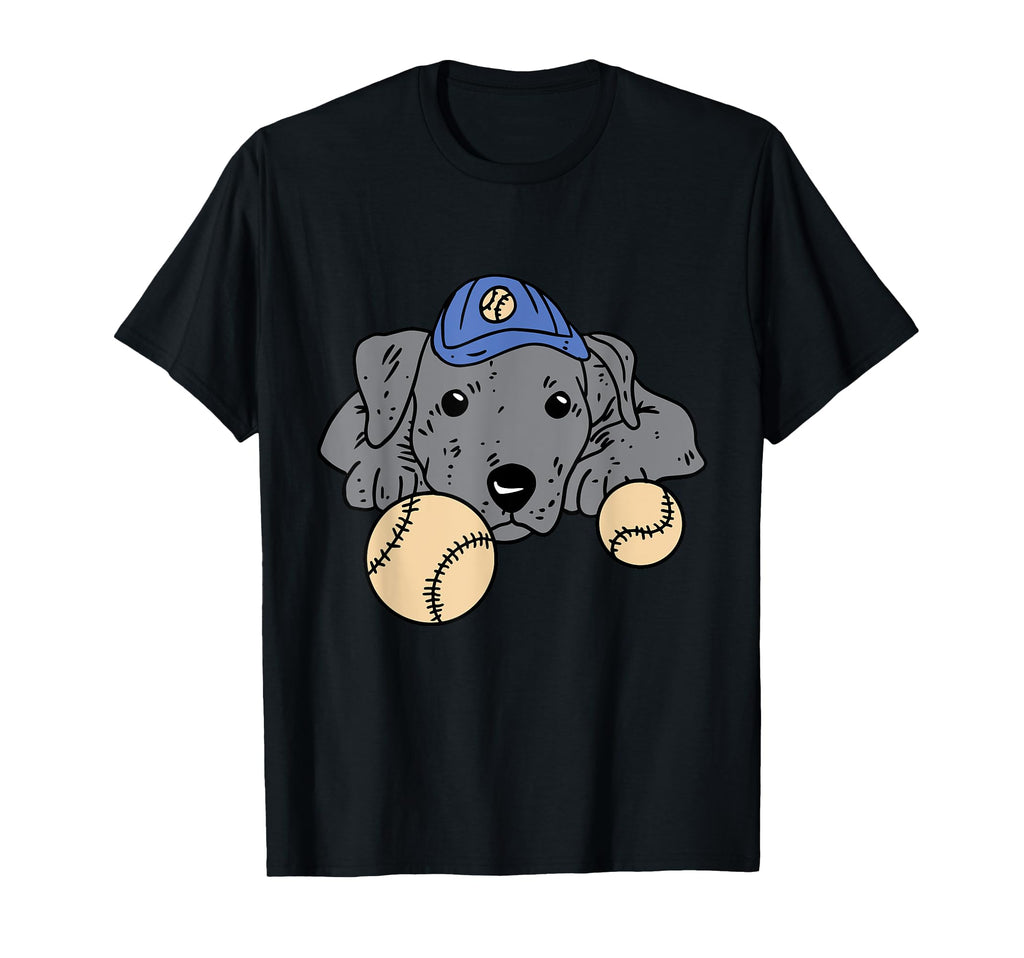Dog Baseball Puppy Sports Player T-Shirt - Streetwear Style Men Women - T-Shirt, Sweatshirt, Hoodie