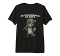 Outnumbered Funny Badger Baseball T-Shirt - Fun Novelty Design Men Women - T-Shirt, Sweatshirt, Hoodie