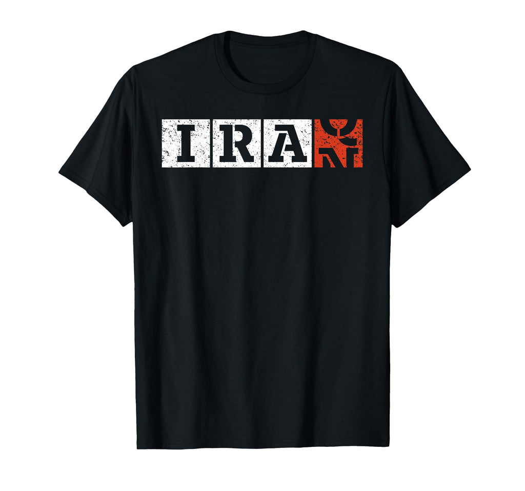 Iran Iraq Anti War Protest Distressed T-Shirt - Graphic Print Men Women - T-Shirt, Sweatshirt, Hoodie