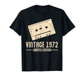 Cassette Tapes Shirts 1972 Birthday T-Shirt - Unique Graphic Unisex - T-Shirt, Sweatshirt, Hoodie