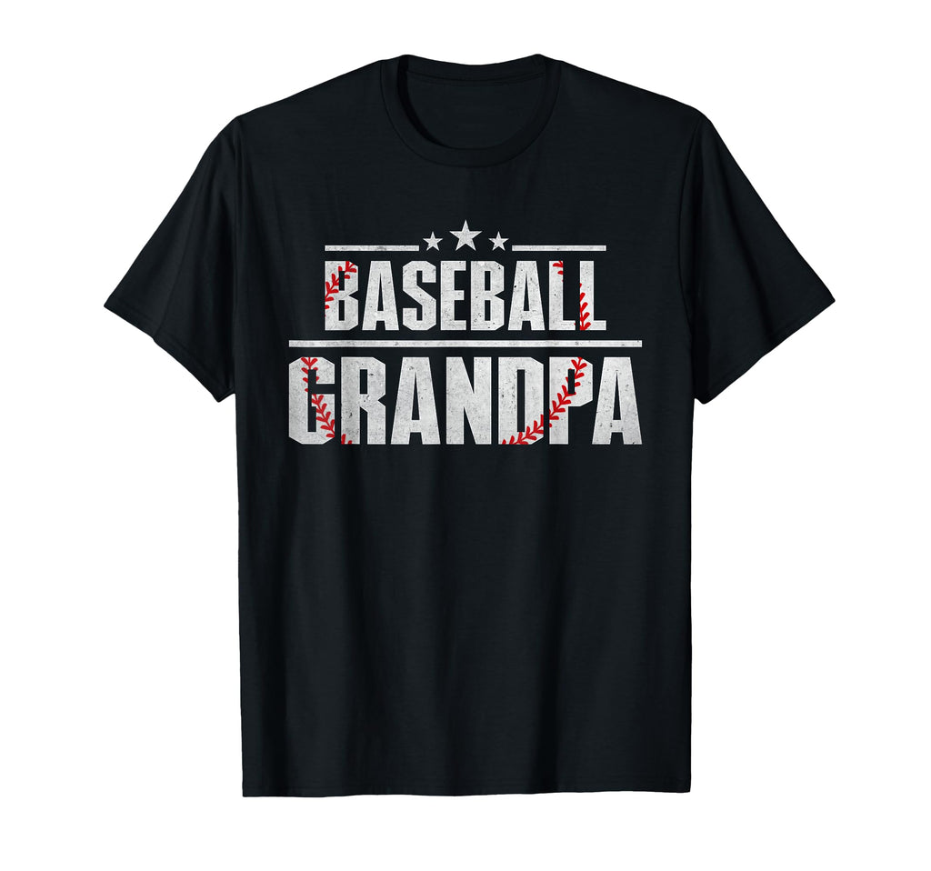 Baseball Grandpa Proud Sports Fan T-Shirt - Novelty Apparel Men Women - T-Shirt, Sweatshirt, Hoodie