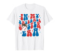 My Baseball Sister Era Groovy Baseball T-Shirt - Custom Art Print Unisex - T-Shirt, Sweatshirt, Hoodie