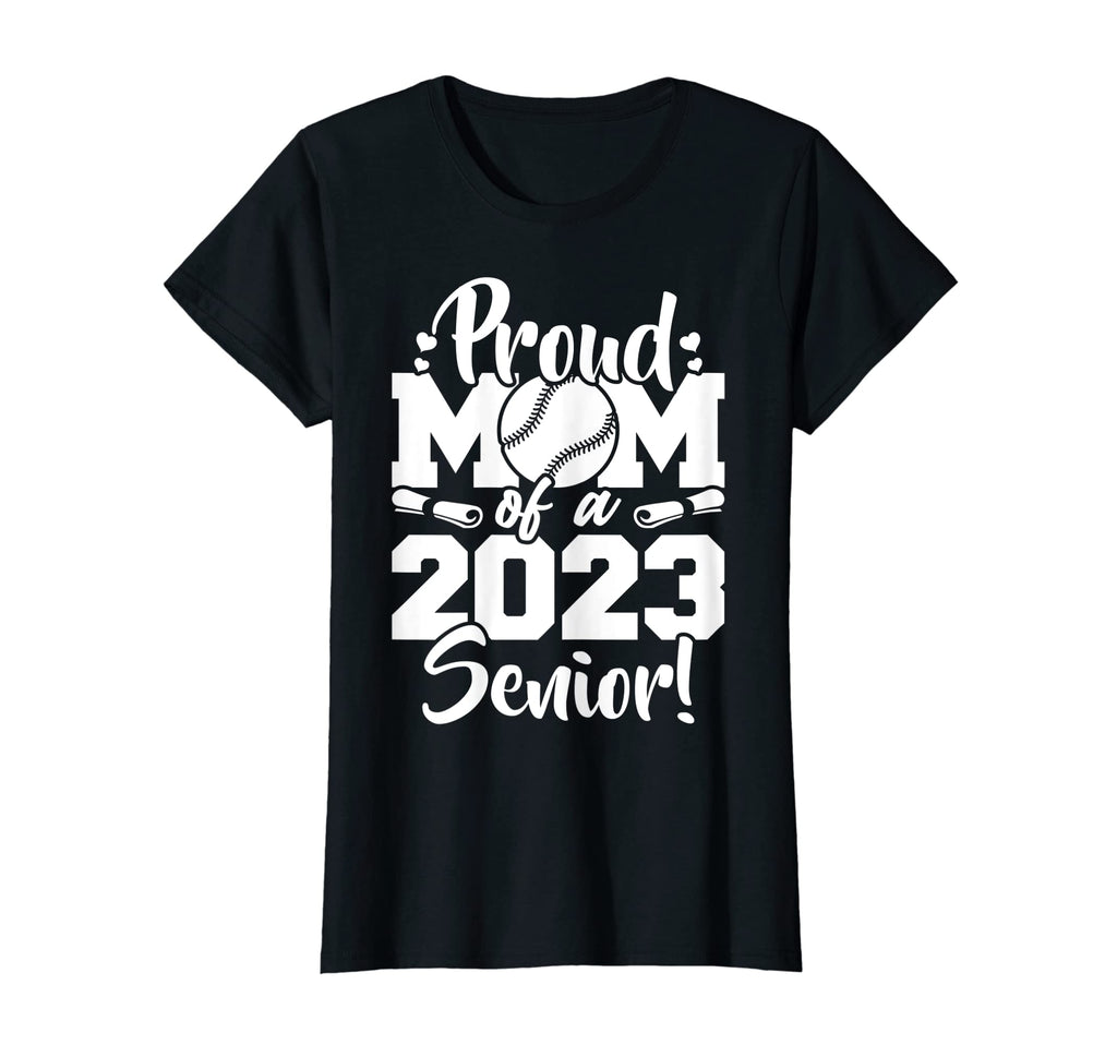Womens Proud Mom 2023 Senior Sport T-Shirt - Fun Novelty Design Men Women - T-Shirt, Sweatshirt, Hoodie