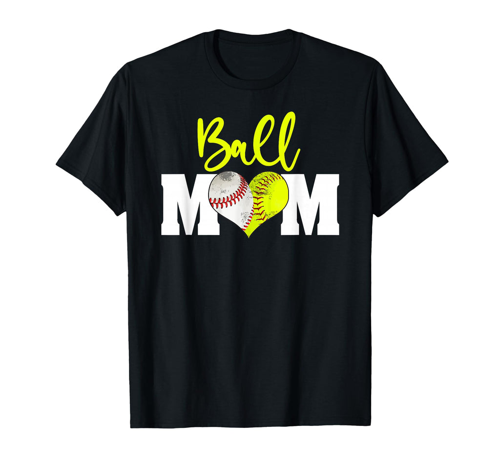 Softball Baseball Ball Mom Fastpitch T-Shirt - Trendy Graphic Men Women - T-Shirt, Sweatshirt, Hoodie