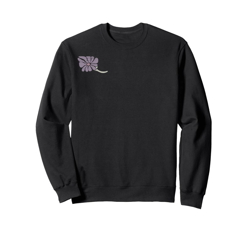 Boho Floral Flower Aesthetic Sweatshirt - Custom Art Print for Adults - T-Shirt, Sweatshirt, Hoodie