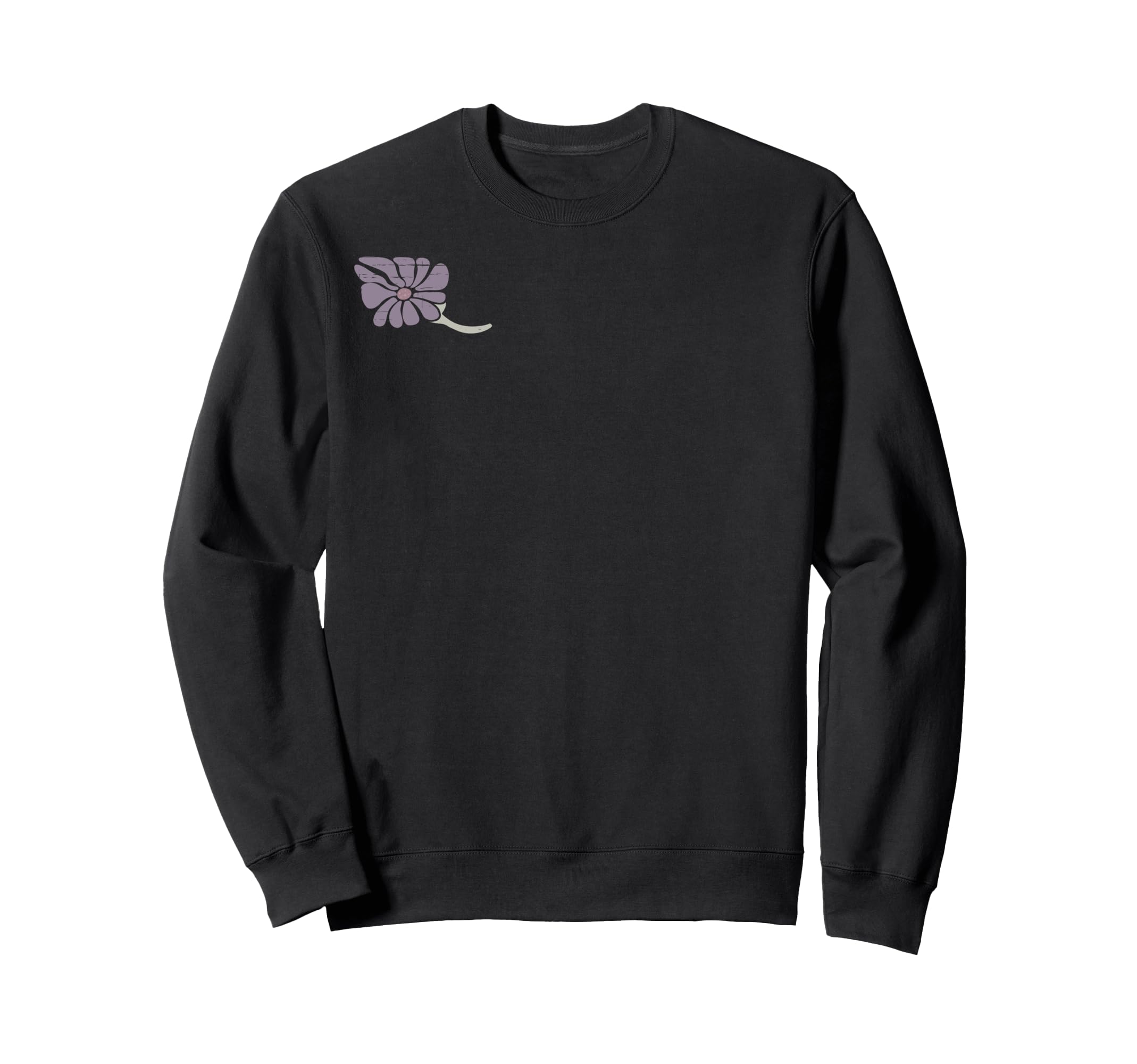 Boho Floral Flower Aesthetic Sweatshirt - Custom Art Print for Adults - T-Shirt, Sweatshirt, Hoodie