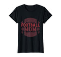 Football Mom Distressed Game Day T-Shirt - Minimalist Print Men Women - T-Shirt, Sweatshirt, Hoodie