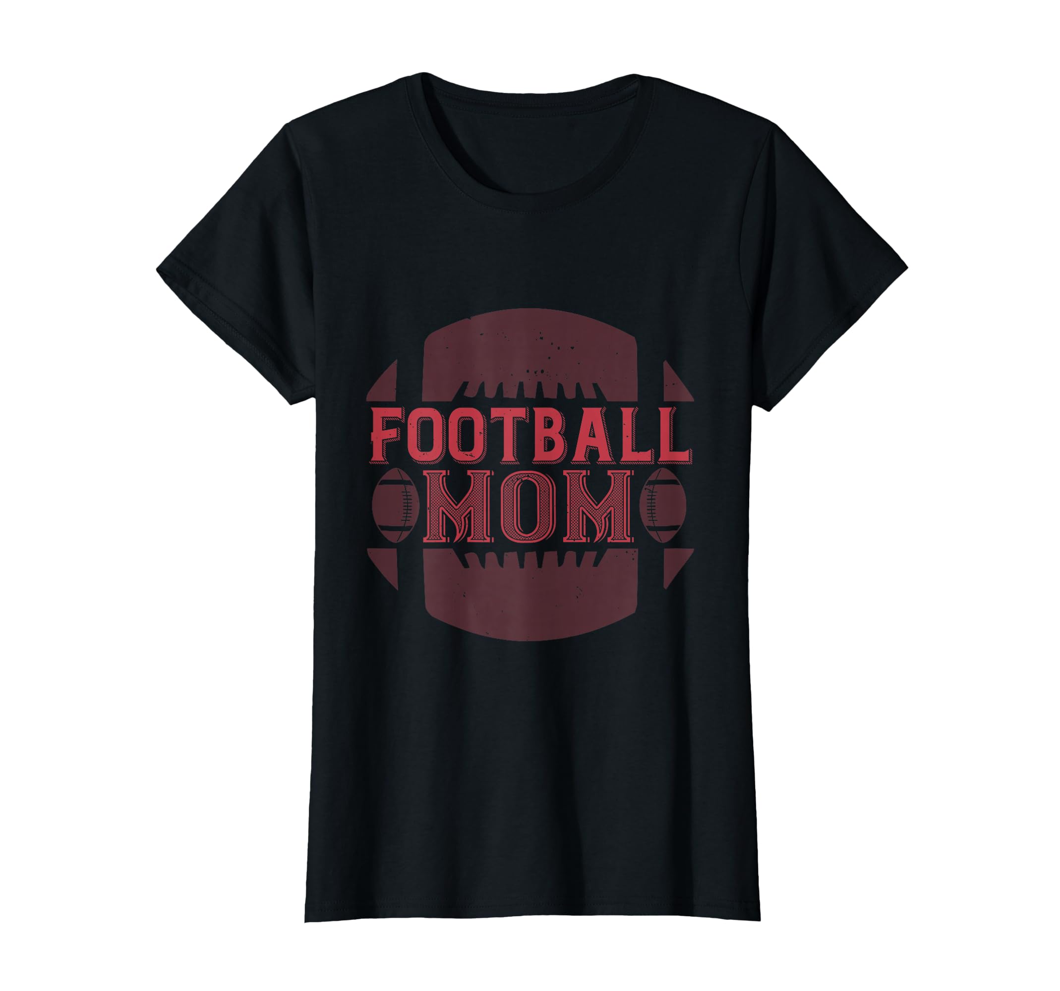 Football Mom Distressed Game Day T-Shirt - Minimalist Print Men Women - T-Shirt, Sweatshirt, Hoodie
