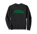 Distressed Garbage Truck Sweatshirt - Trendy Graphic Men Women - T-Shirt, Sweatshirt, Hoodie