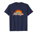 Moraga California Ca Rainbow 70S T-Shirt - Casual Everyday Wear Men Women - T-Shirt, Sweatshirt, Hoodie