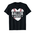 Baseball Aunt Gifts Baller T-Shirt - Casual Everyday Wear for Adults - T-Shirt, Sweatshirt, Hoodie