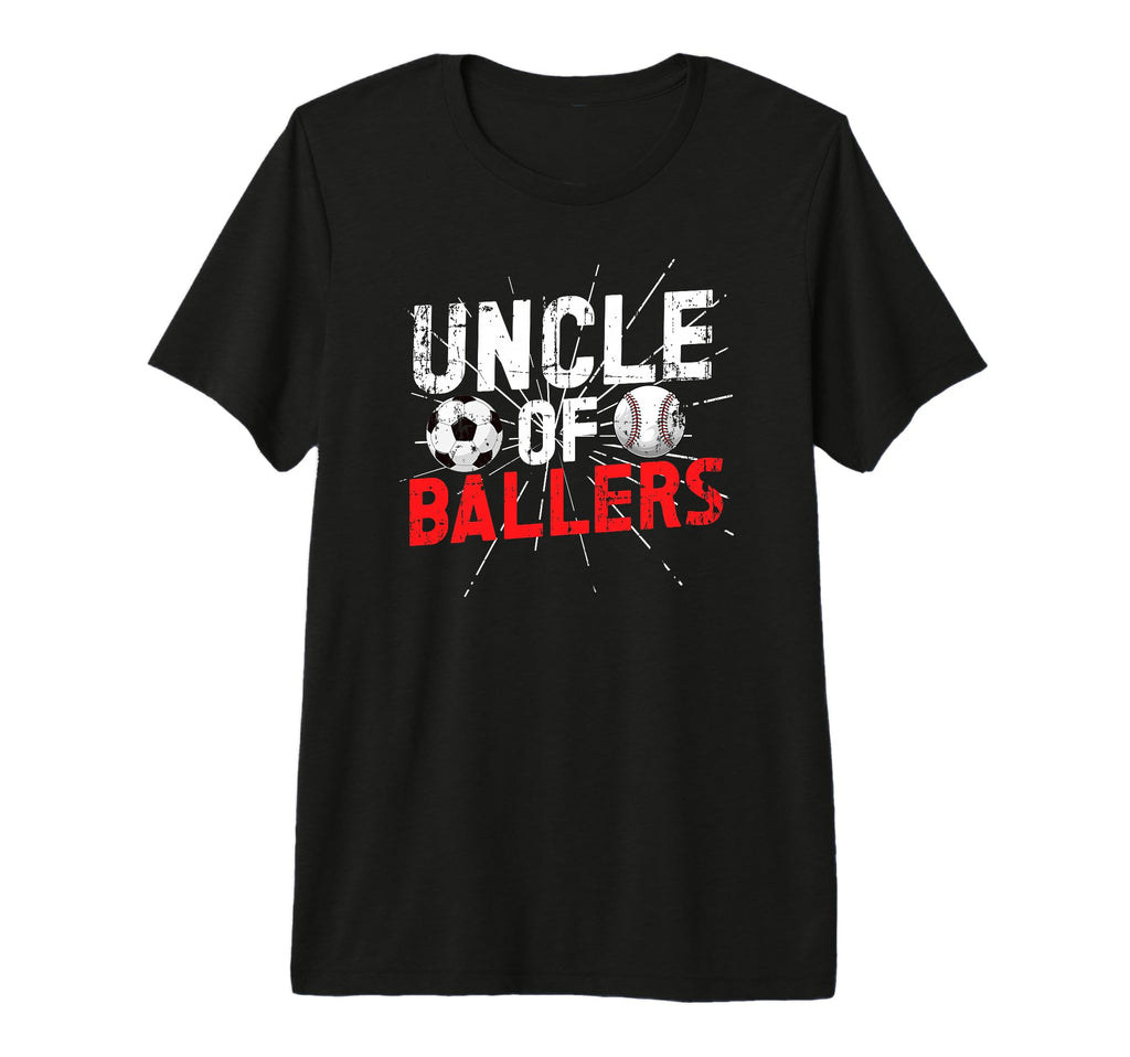 Mens Uncle Ballers Proud Soccer T-Shirt - Aesthetic Graphic Men Women - T-Shirt, Sweatshirt, Hoodie