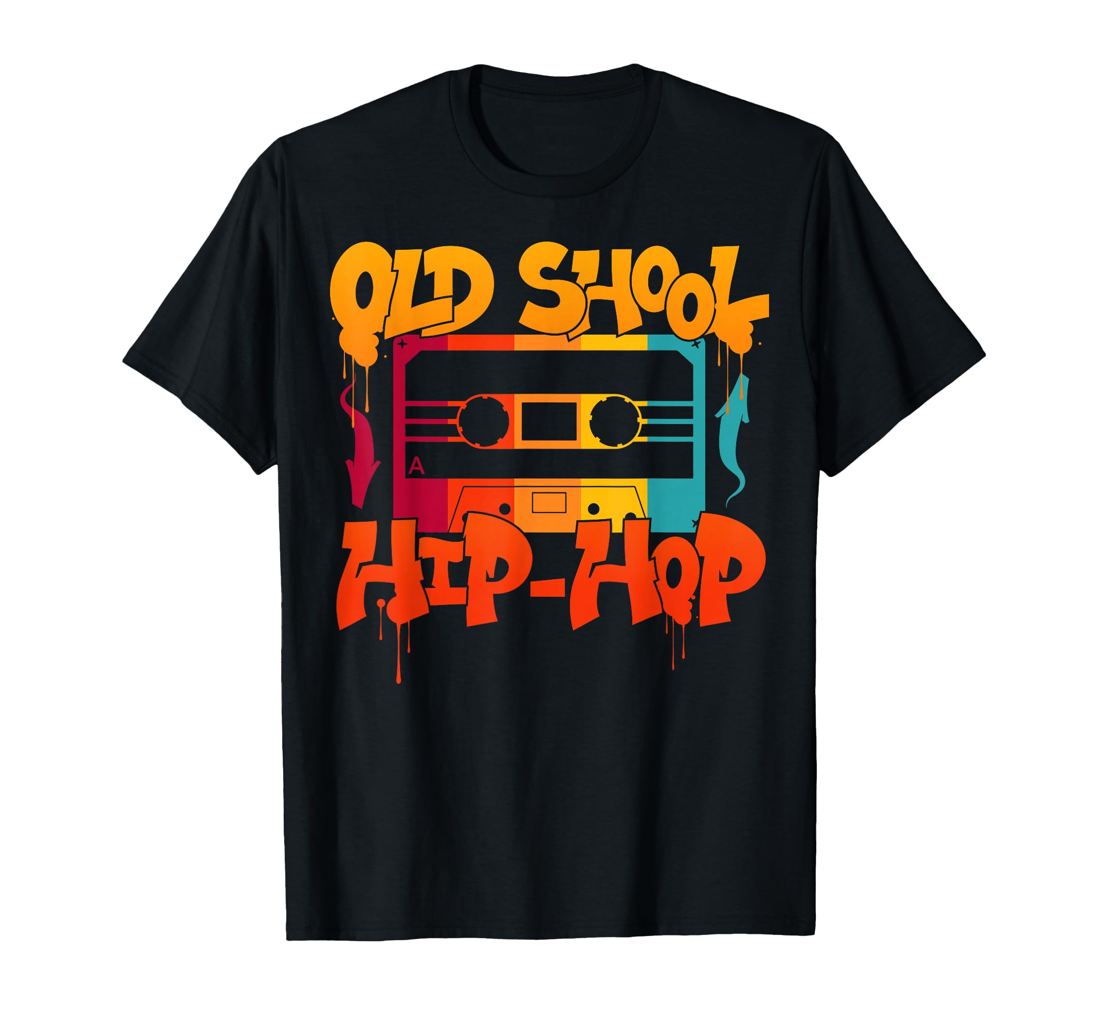 Old School Hip Hop 80S 90S Costume Cassette T-Shirt - Trendy Graphic Unisex - T-Shirt, Sweatshirt, Hoodie