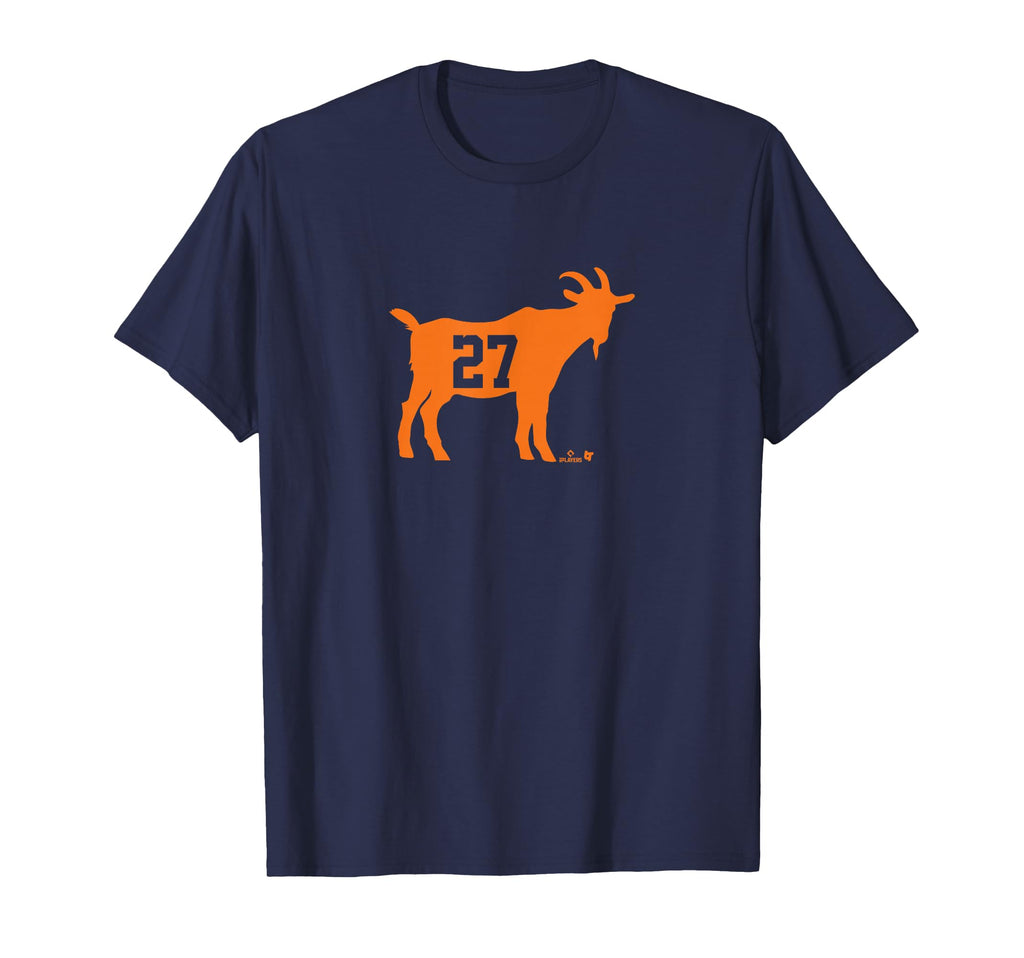 Jose Altuve Goat 27 Houston Baseball T-Shirt - Fun Novelty Design Unisex - T-Shirt, Sweatshirt, Hoodie