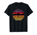 Lake Tahoe Sunset T-Shirt - Minimalist Print Men Women - T-Shirt, Sweatshirt, Hoodie