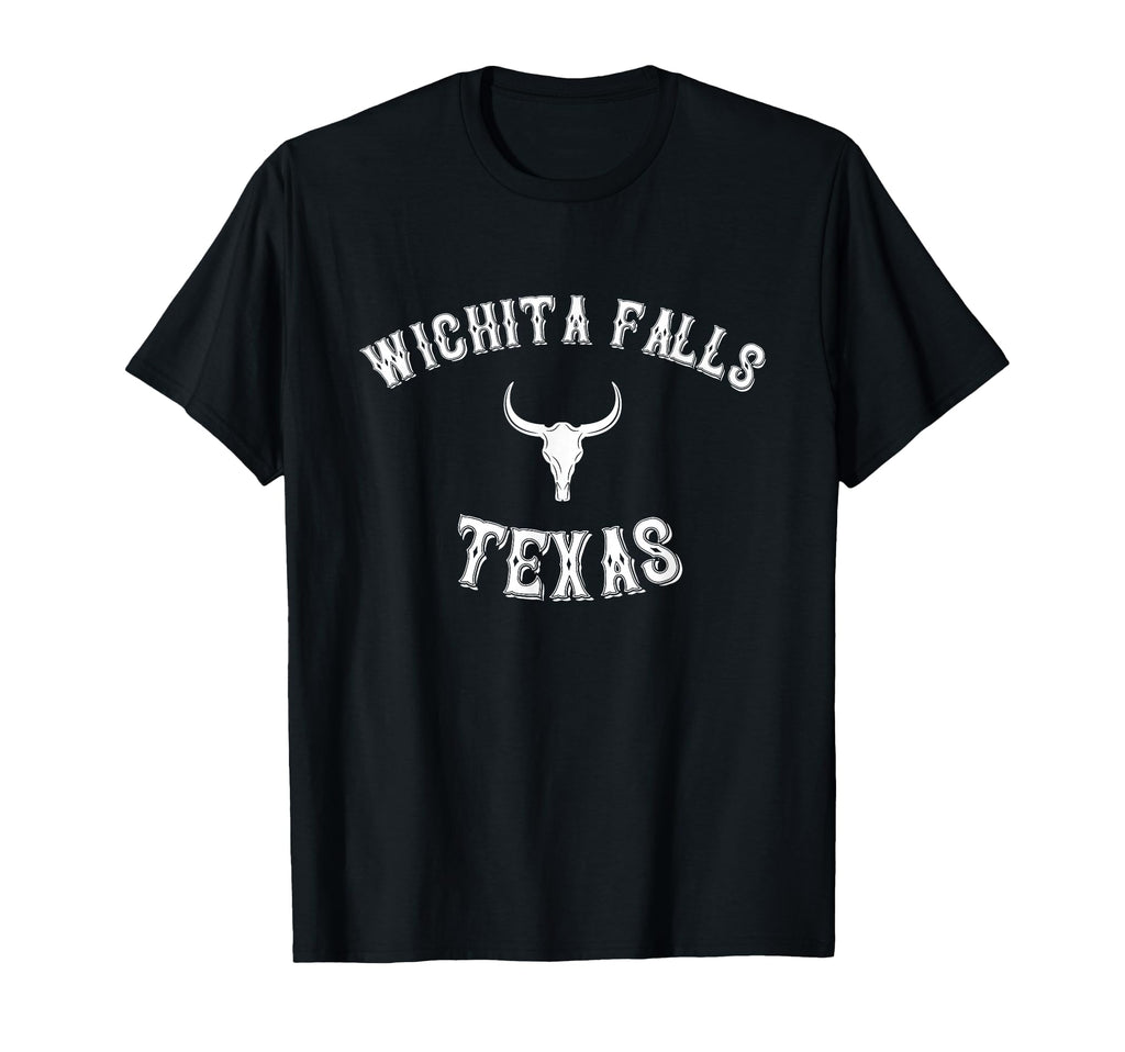 Wichita Falls Texas Western Cowboy T-Shirt - Custom Art Print Unisex - T-Shirt, Sweatshirt, Hoodie