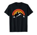 Orca Whale Funny Animal Rainbow T-Shirt - Minimalist Print Men Women - T-Shirt, Sweatshirt, Hoodie
