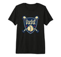 Baseball Papa Matching Family Baseball T-Shirt - Trendy Graphic Unisex - T-Shirt, Sweatshirt, Hoodie
