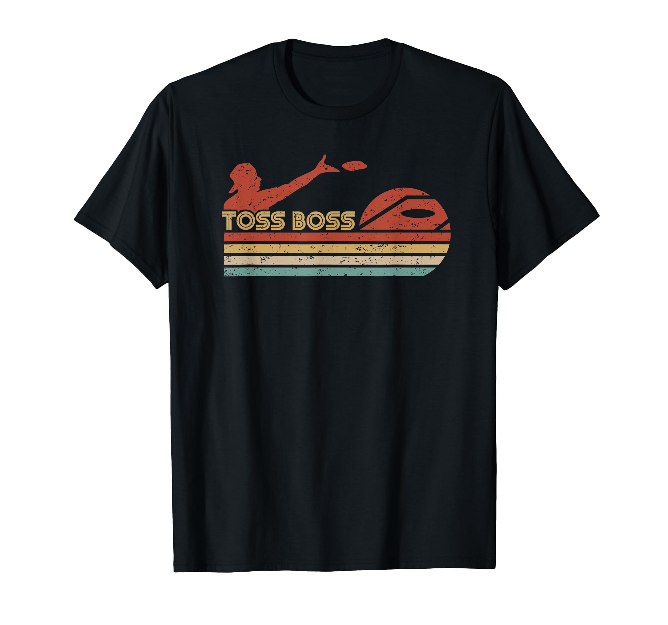 Cornhole Toss Boss Stripes T-Shirt - Aesthetic Graphic Men Women - T-Shirt, Sweatshirt, Hoodie