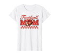 Game Day White Red Croquette Bow Proud T-Shirt - Graphic Print Unisex - T-Shirt, Sweatshirt, Hoodie