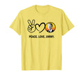Peace Love Jimmy Carter 39 President T-Shirt - Streetwear Style Men Women - T-Shirt, Sweatshirt, Hoodie
