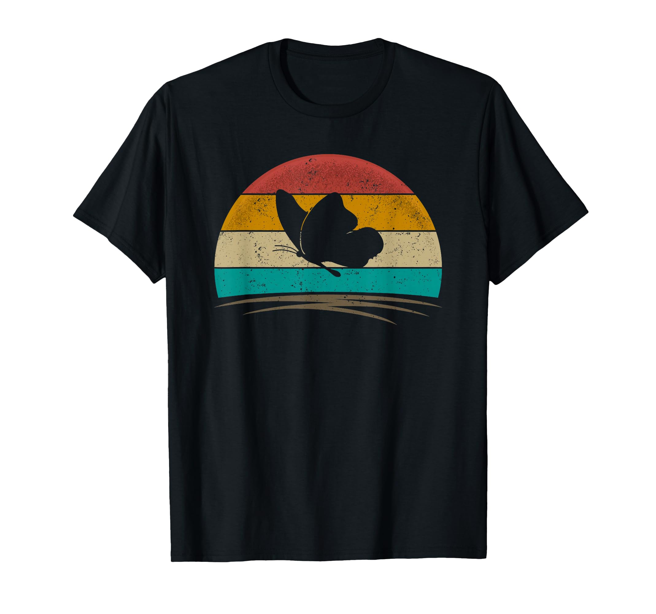 Butterfly Distressed Butterfly Lover T-Shirt - Trendy Graphic for Adults - T-Shirt, Sweatshirt, Hoodie