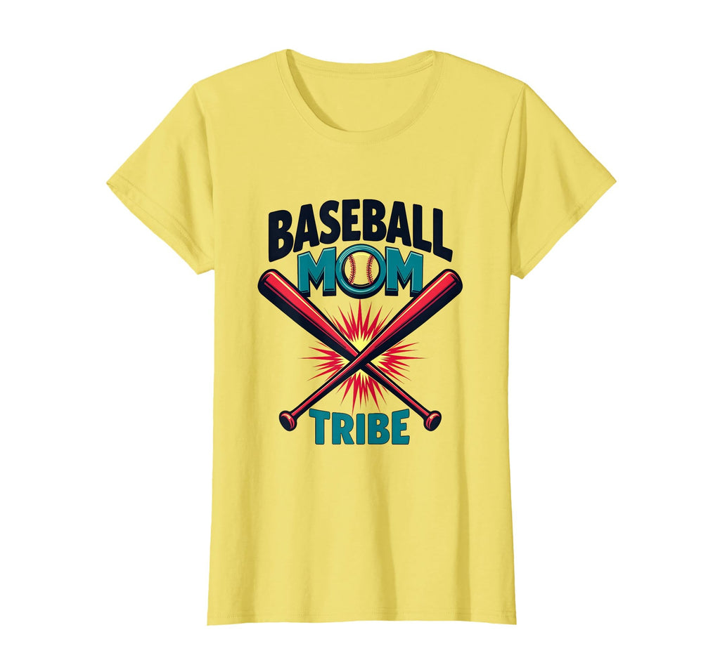 Baseball Mom Tribe Proud Sports T-Shirt - Minimalist Print for Adults - T-Shirt, Sweatshirt, Hoodie