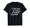 Flip Flops Sunblock Baseball T-Shirt - Casual Everyday Wear Men Women - T-Shirt, Sweatshirt, Hoodie