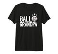 Mens Ball Grandpa Proud Soccer T-Shirt - Casual Everyday Wear for Adults - T-Shirt, Sweatshirt, Hoodie