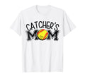 Softball Catchers Mom T-Shirt - Unique Graphic Unisex - T-Shirt, Sweatshirt, Hoodie