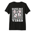 Game Day Vibes Coquette Bow Baseball T-Shirt - Streetwear Style for Adults - T-Shirt, Sweatshirt, Hoodie