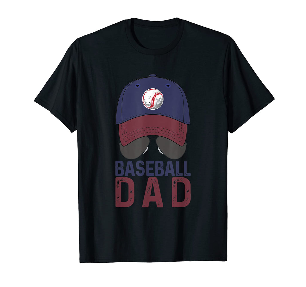 Baseball Dad Baseball Hat And T-Shirt - Casual Everyday Wear for Adults - T-Shirt, Sweatshirt, Hoodie